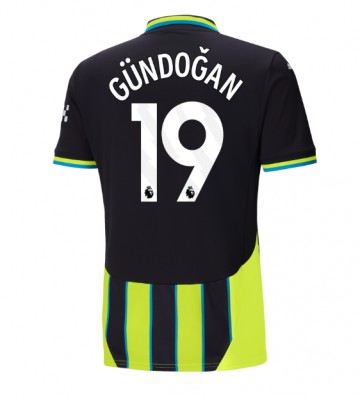 Manchester City Ilkay Gundogan #19 Bortatröja 2024-25 Kortärmad